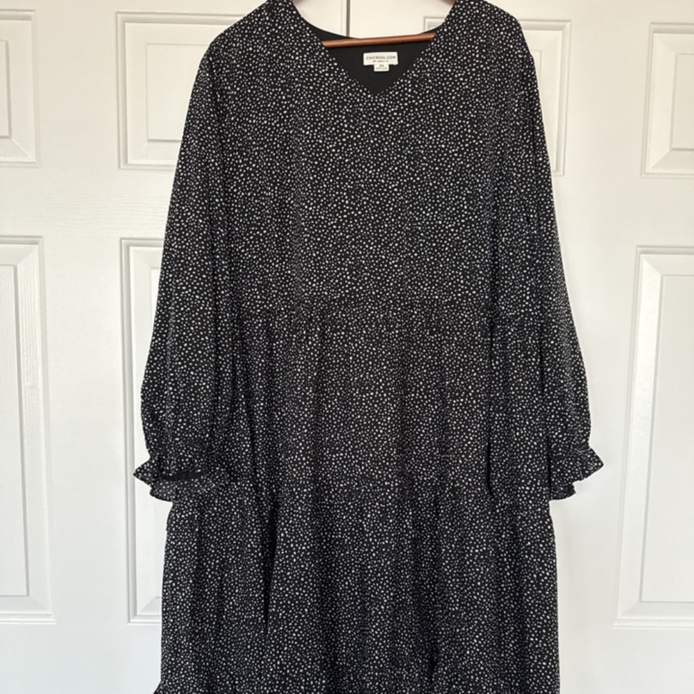 Chic Soul Tiered Maxi Dress 3X